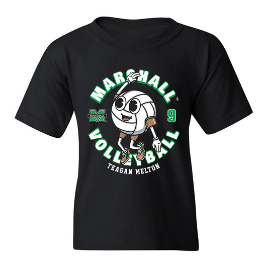 Marshall - NCAA Women's Volleyball : Teagan Melton - Fashion Shersey Youth T-Shirt