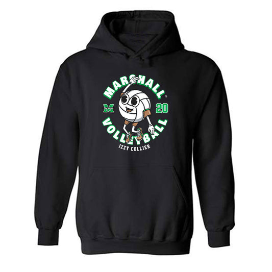 Marshall - NCAA Women's Volleyball : Izzy Collier - Fashion Shersey Hooded Sweatshirt