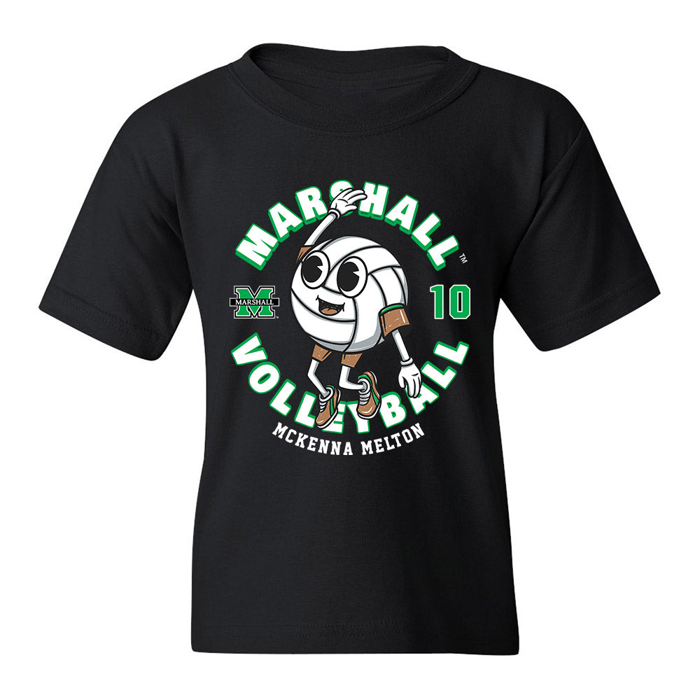 Marshall - NCAA Women's Volleyball : McKenna Melton - Fashion Shersey Youth T-Shirt