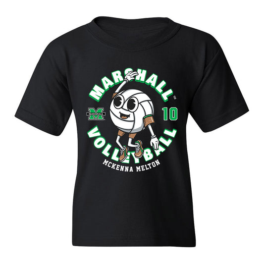 Marshall - NCAA Women's Volleyball : McKenna Melton - Fashion Shersey Youth T-Shirt