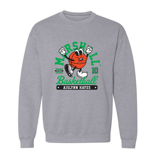 Marshall - NCAA Women's Basketball : Aislynn Hayes - Crewneck Sweatshirt Fashion Shersey