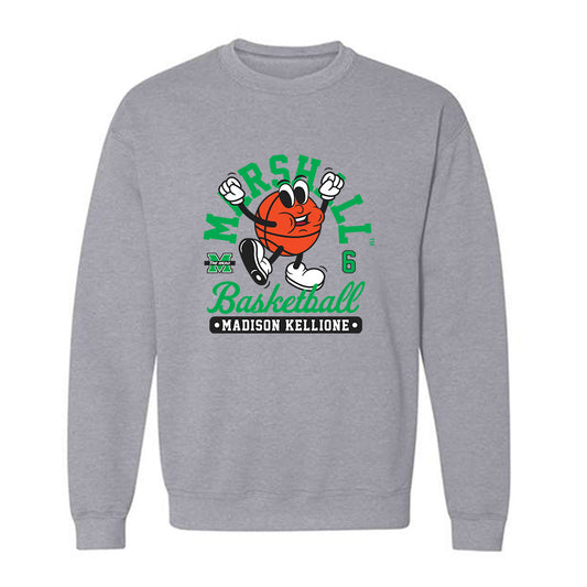 Marshall - NCAA Women's Basketball : Madison Kellione - Fashion Shersey Crewneck Sweatshirt