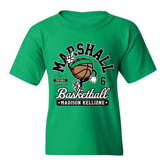 Marshall - NCAA Women's Basketball : Madison Kellione - Fashion Shersey Youth T-Shirt