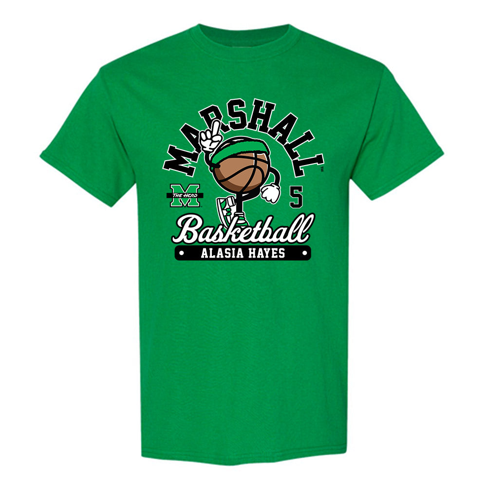 Marshall - NCAA Women's Basketball : Alasia Hayes - T-Shirt Fashion Shersey