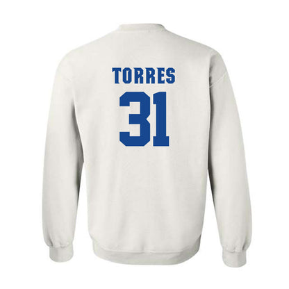 Seton Hall - NCAA Baseball : Jayson Torres - Replica Shersey Crewneck Sweatshirt-1