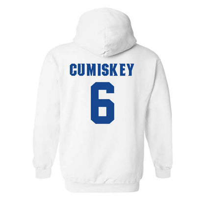 Seton Hall - NCAA Baseball : Casey Cumiskey - Replica Shersey Hooded Sweatshirt-1