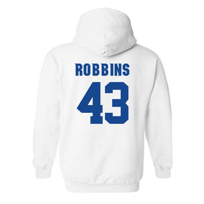 Seton Hall - NCAA Baseball : Aiden Robbins - Replica Shersey Hooded Sweatshirt