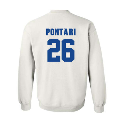 Seton Hall - NCAA Baseball : Matt Pontari - Replica Shersey Crewneck Sweatshirt-1