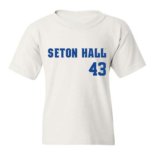 Seton Hall - NCAA Baseball : Aiden Robbins - Replica Shersey Youth T-Shirt