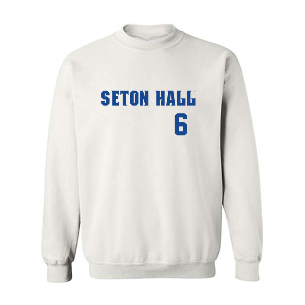 Seton Hall - NCAA Baseball : Casey Cumiskey - Replica Shersey Crewneck Sweatshirt-0