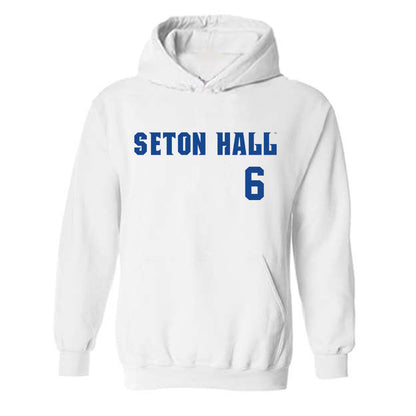 Seton Hall - NCAA Baseball : Casey Cumiskey - Replica Shersey Hooded Sweatshirt-0