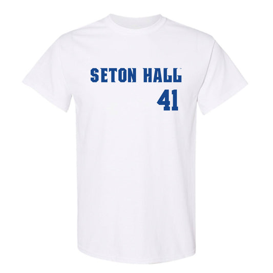 Seton Hall - NCAA Baseball : Steven Svenson - Replica Shersey T-Shirt-0