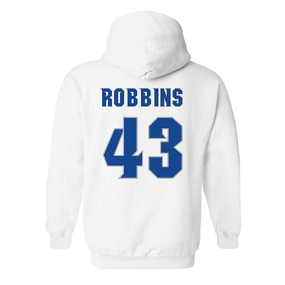 Seton Hall - NCAA Baseball : Aiden Robbins - Replica Shersey Hooded Sweatshirt