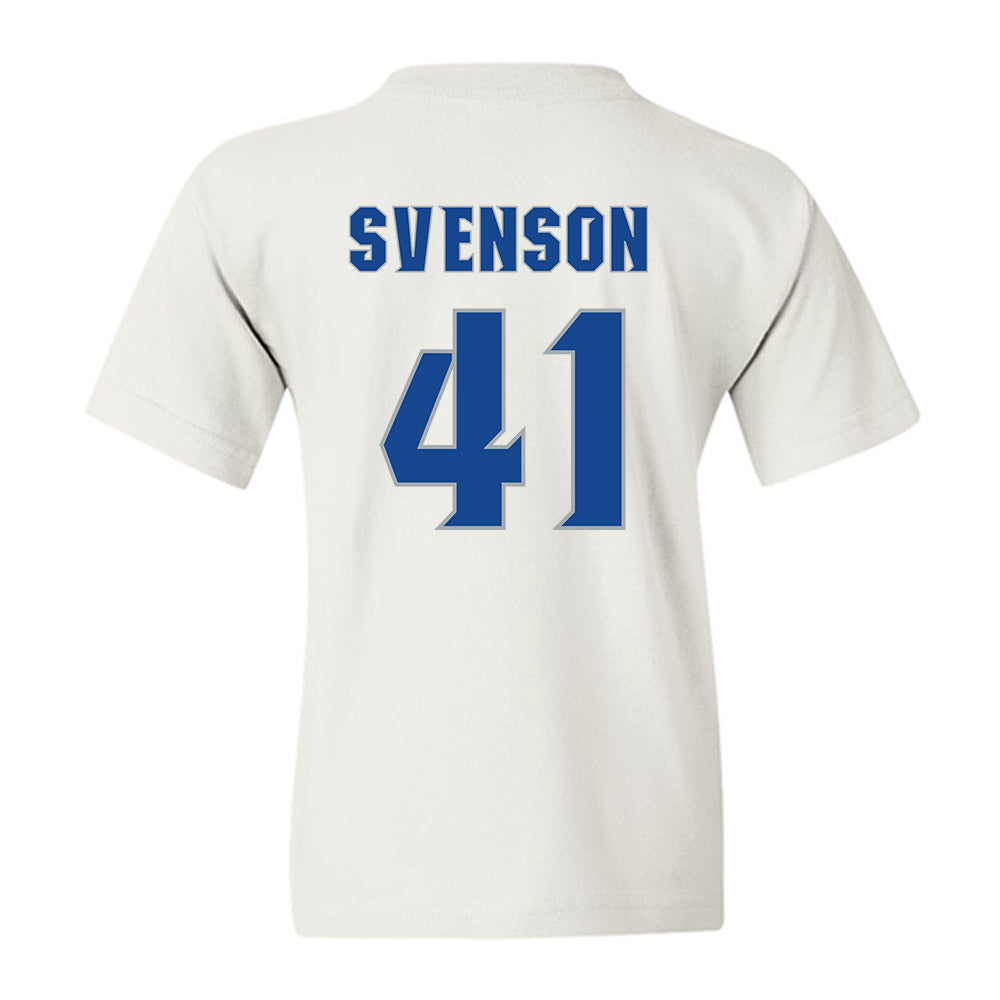 Seton Hall - NCAA Baseball : Steven Svenson - Replica Shersey Youth T-Shirt-1