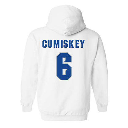 Seton Hall - NCAA Baseball : Casey Cumiskey - Replica Shersey Hooded Sweatshirt-1