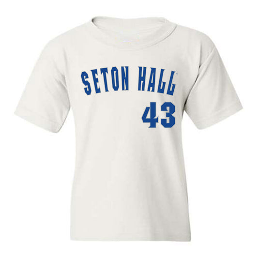 Seton Hall - NCAA Baseball : Aiden Robbins - Replica Shersey Youth T-Shirt