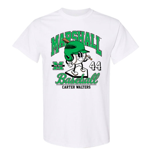 Marshall - NCAA Baseball : Carter Walters - Fashion Shersey T-Shirt-0