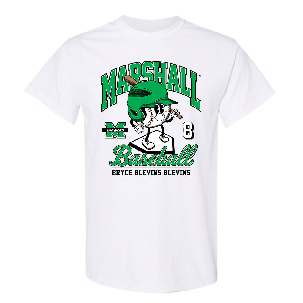 Marshall - NCAA Baseball : Bryce Blevins Blevins - Fashion Shersey T-Shirt-0