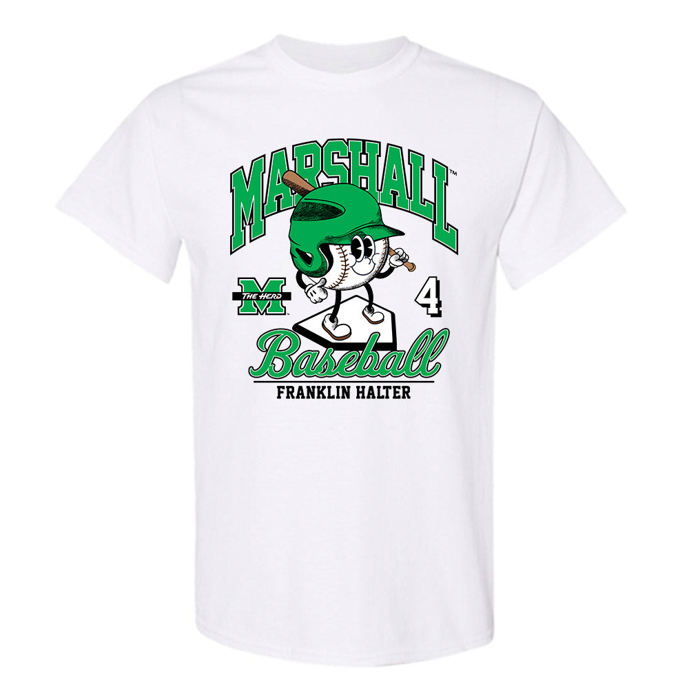 Marshall - NCAA Baseball : Franklin Halter - Fashion Shersey T-Shirt-0