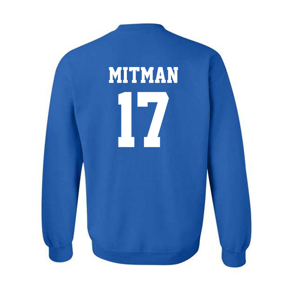 Seton Hall - NCAA Softball : Molly Mitman - Replica Shersey Crewneck Sweatshirt-1