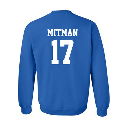 Seton Hall - NCAA Softball : Molly Mitman - Replica Shersey Crewneck Sweatshirt-1