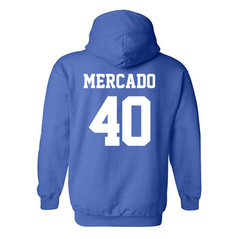 Seton Hall - NCAA Softball : Gabby Mercado - Replica Shersey Hooded Sweatshirt-1