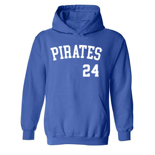 Seton Hall - NCAA Softball : Jenna Blevins - Replica Shersey Hooded Sweatshirt-0