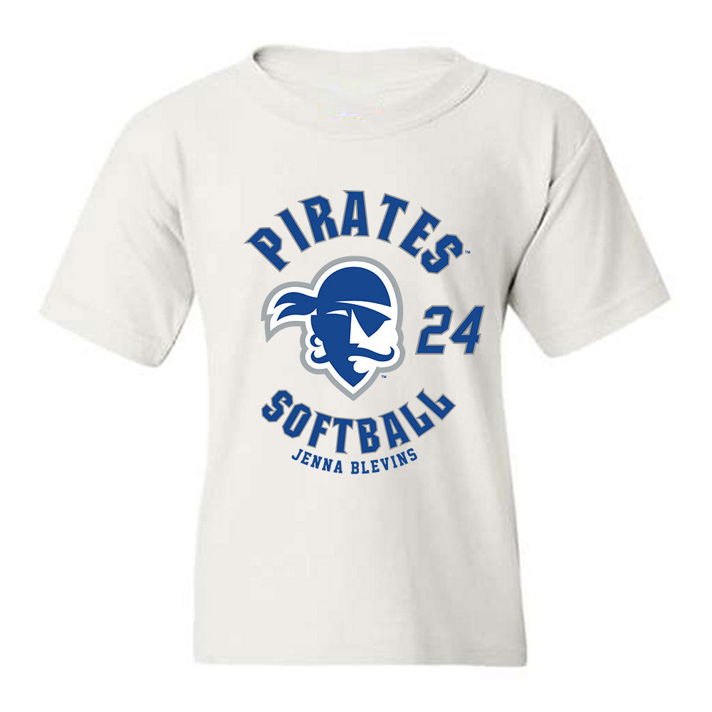 Seton Hall - NCAA Softball : Jenna Blevins - Fashion Shersey Youth T-Shirt-0