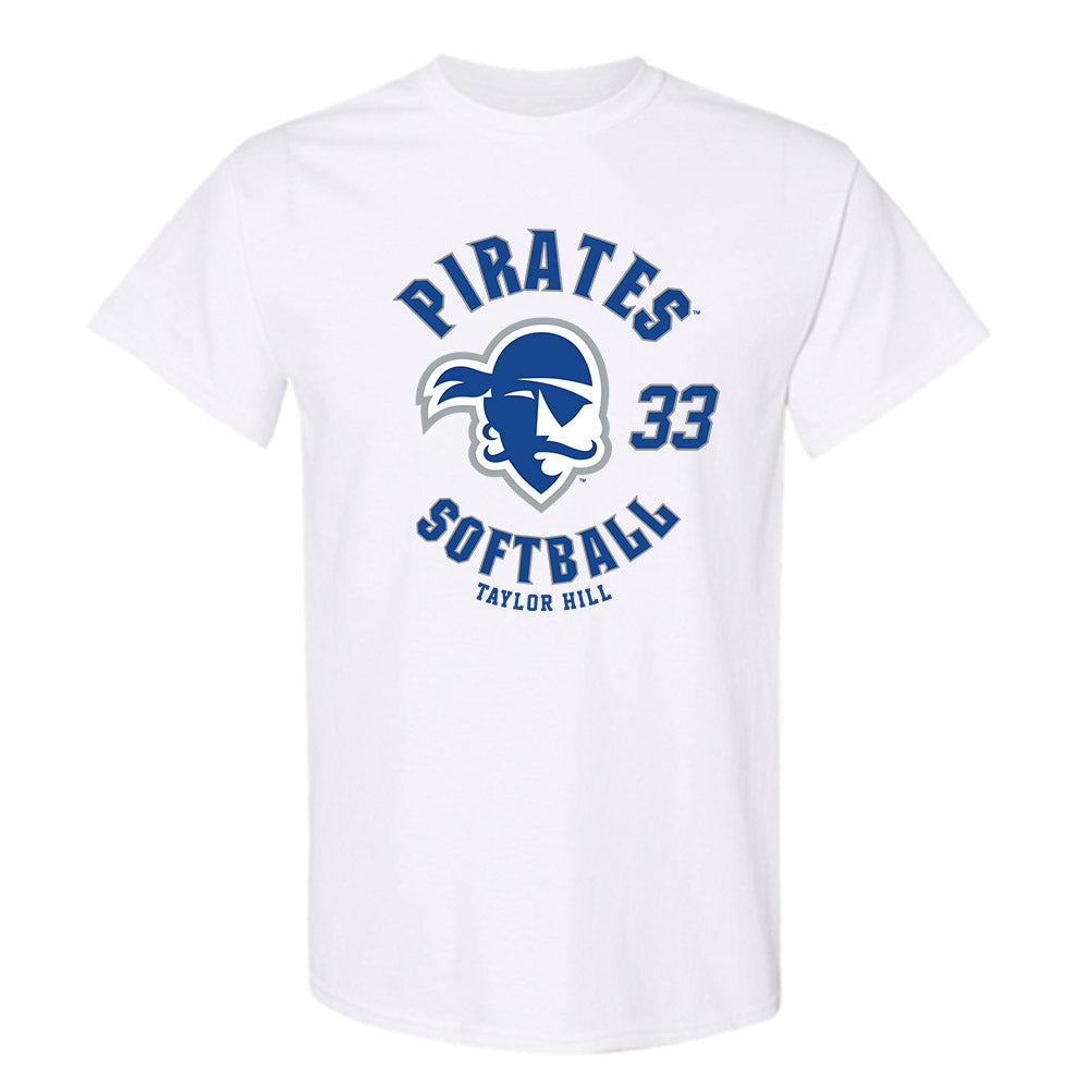 Seton Hall - NCAA Softball : Taylor Hill - Fashion Shersey T-Shirt-0