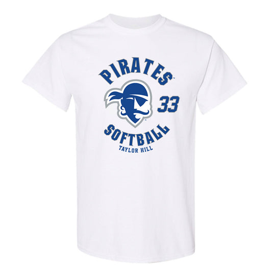 Seton Hall - NCAA Softball : Taylor Hill - Fashion Shersey T-Shirt-0