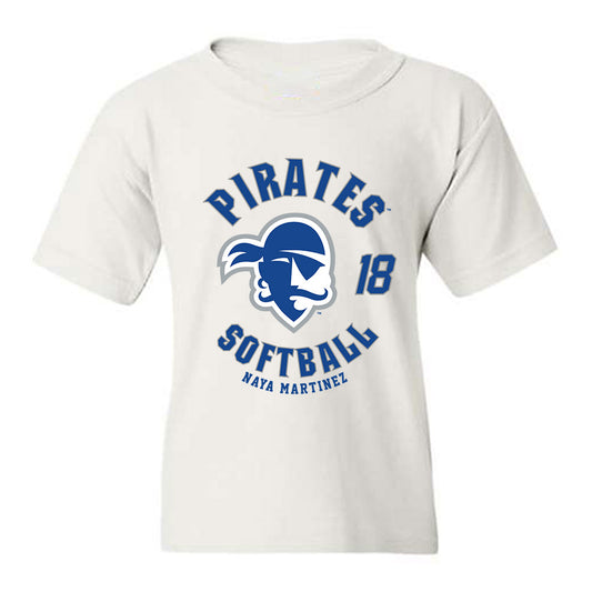 Seton Hall - NCAA Softball : Naya Martinez - Fashion Shersey Youth T-Shirt-0