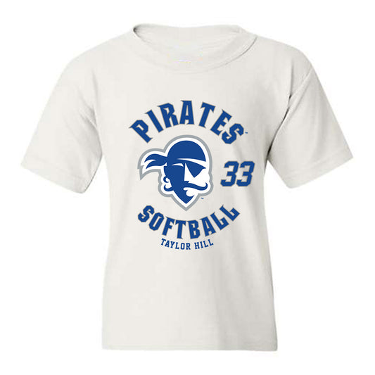 Seton Hall - NCAA Softball : Taylor Hill - Fashion Shersey Youth T-Shirt-0