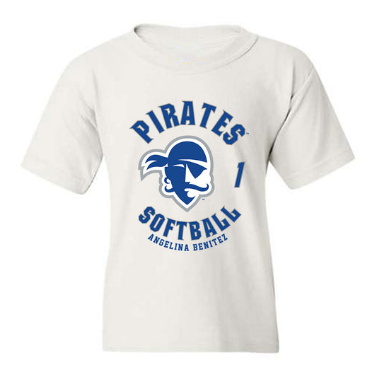 Seton Hall - NCAA Softball : Angelina Benitez - Fashion Shersey Youth T-Shirt-0