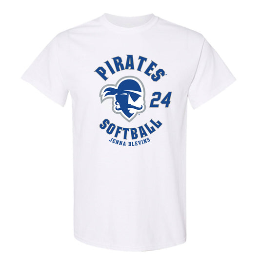 Seton Hall - NCAA Softball : Jenna Blevins - Fashion Shersey T-Shirt-0