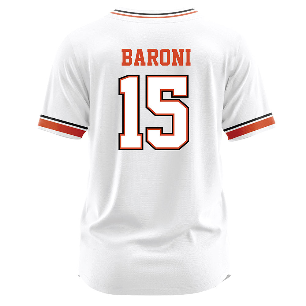 Campbell - NCAA Softball : Cassiti Baroni - White Jersey-1