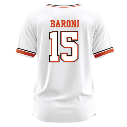 Campbell - NCAA Softball : Cassiti Baroni - White Jersey-1