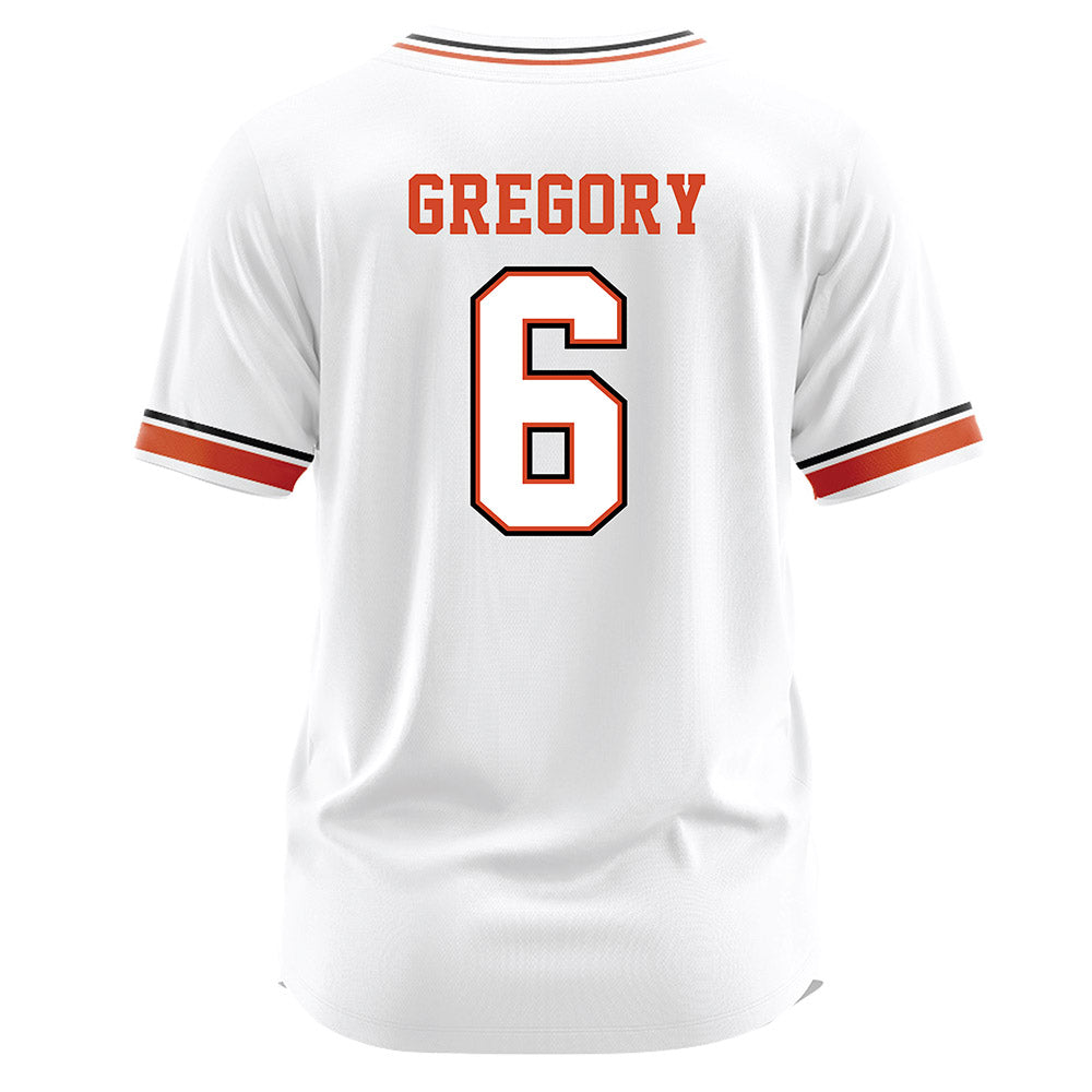 Campbell - NCAA Softball : Megan Gregory - White Jersey