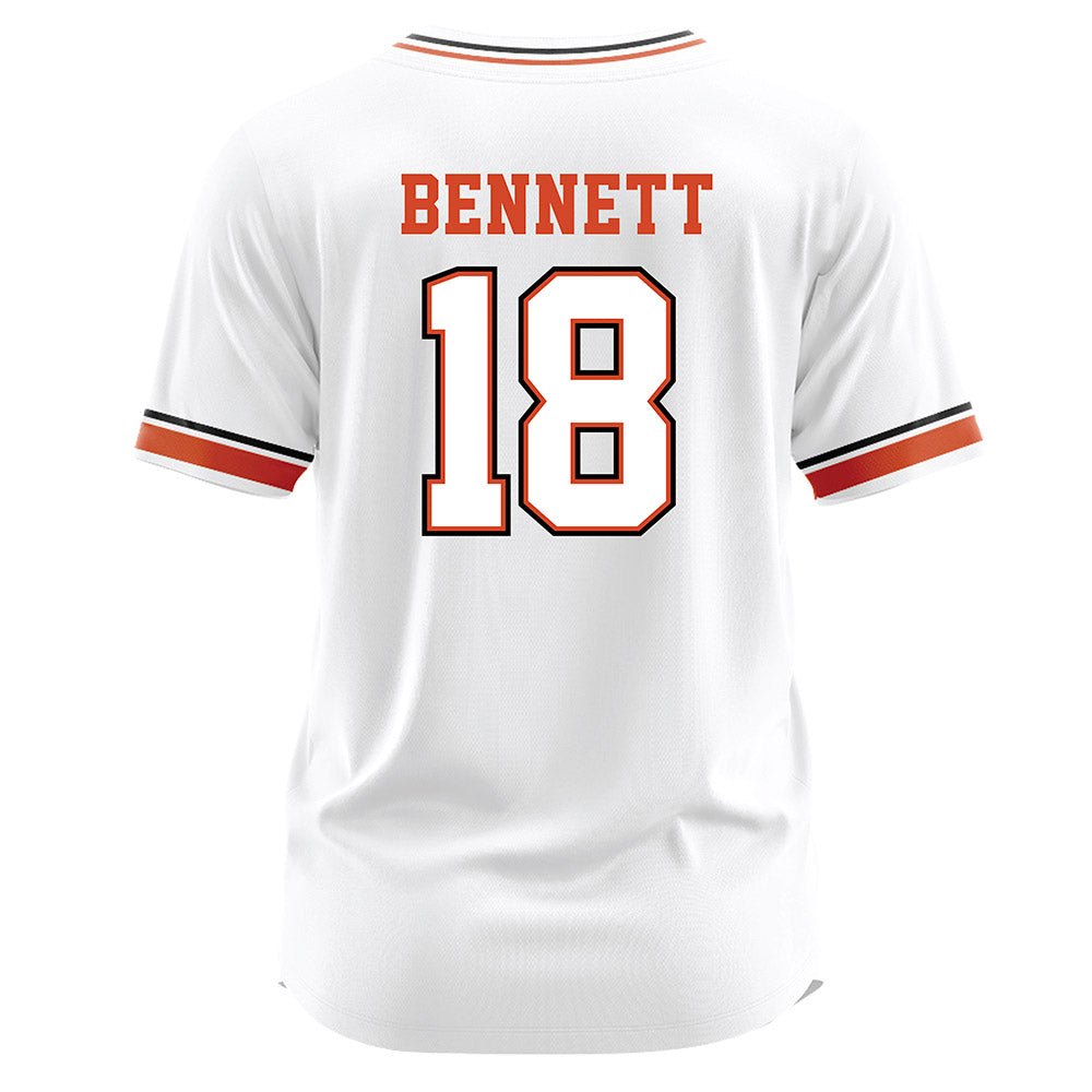 Campbell - NCAA Softball : Ryleigh Bennett - White Jersey-1