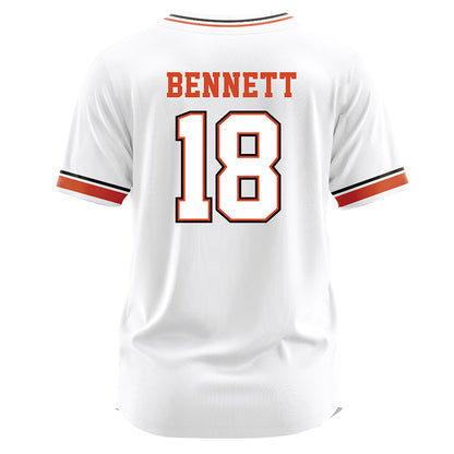 Campbell - NCAA Softball : Ryleigh Bennett - White Jersey-1