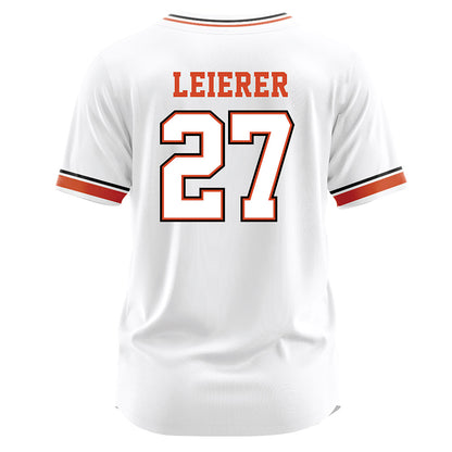 Campbell - NCAA Softball : Hannah Leierer - White Jersey-1