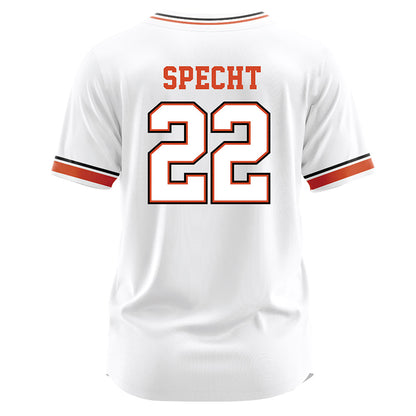 Campbell - NCAA Softball : Kylie Specht - White Jersey-1