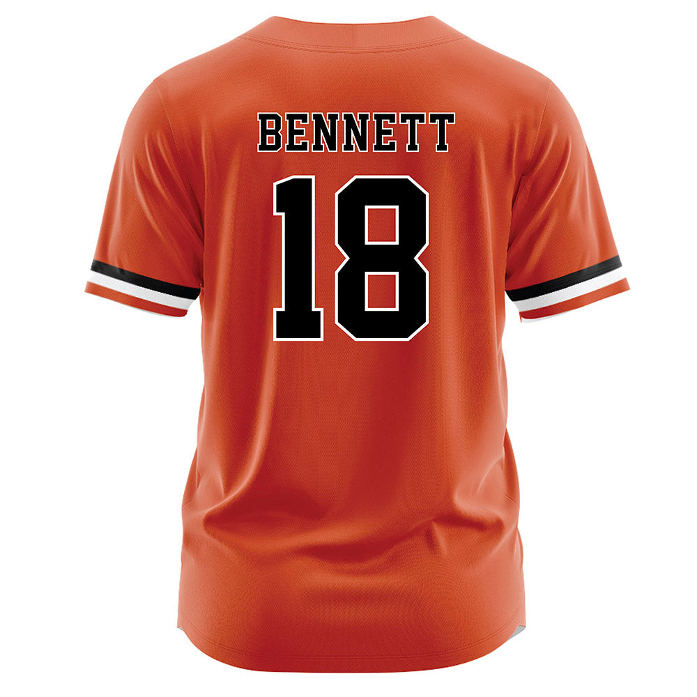 Campbell - NCAA Softball : Ryleigh Bennett - Orange Jersey-1