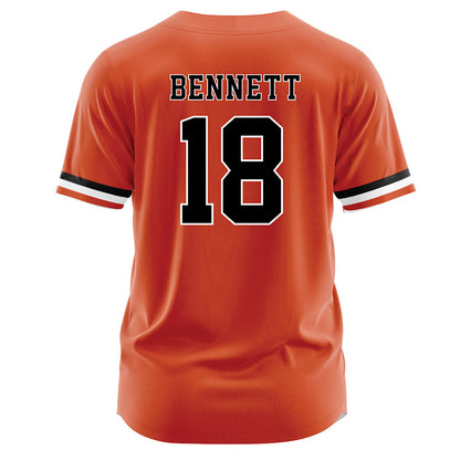 Campbell - NCAA Softball : Ryleigh Bennett - Orange Jersey-1