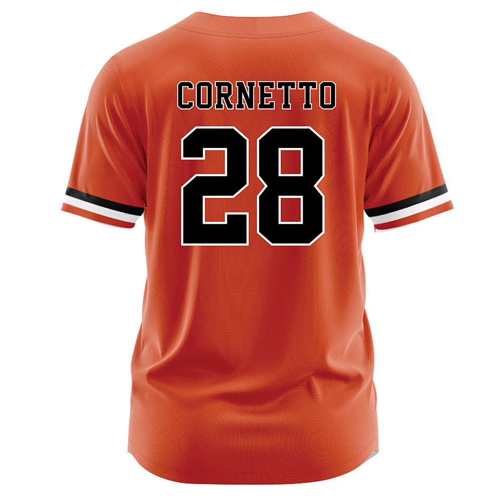 Campbell - NCAA Softball : Hannah Cornetto - Orange Jersey-1