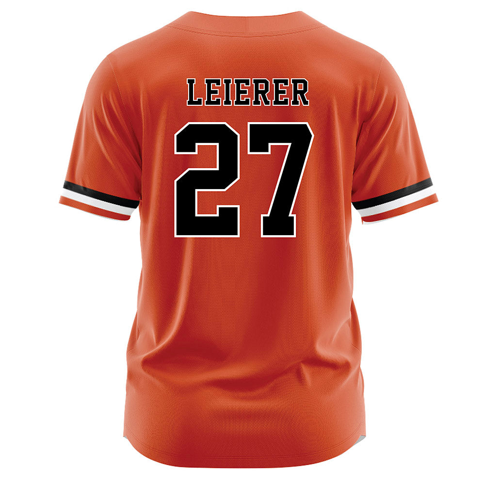 Campbell - NCAA Softball : Hannah Leierer - Orange Jersey-1