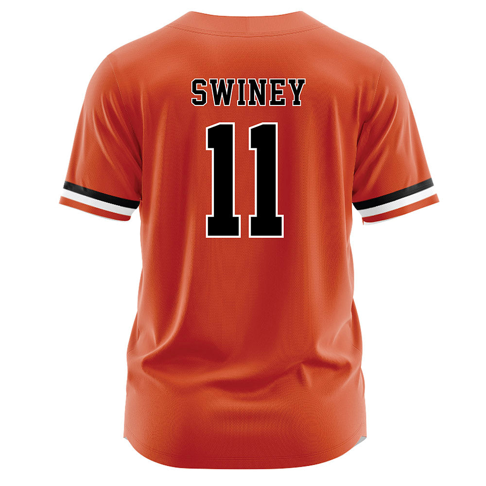 Campbell - NCAA Softball : Allyiah Swiney - Orange Jersey