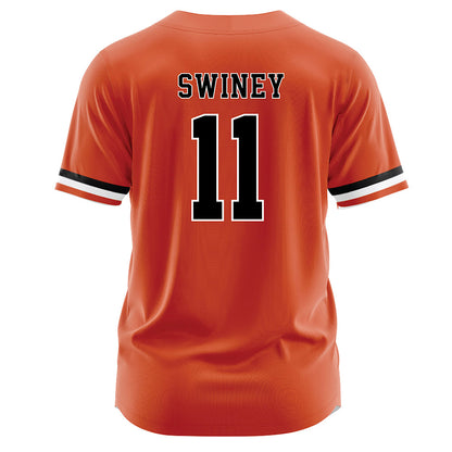 Campbell - NCAA Softball : Allyiah Swiney - Orange Jersey