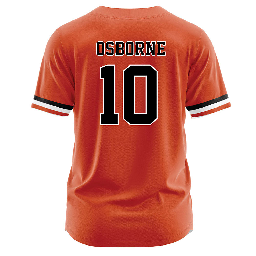 Campbell - NCAA Softball : Ella Osborne - Orange Jersey-1