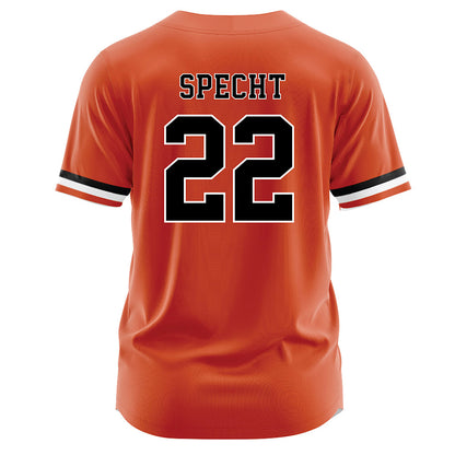 Campbell - NCAA Softball : Kylie Specht - Orange Jersey-1