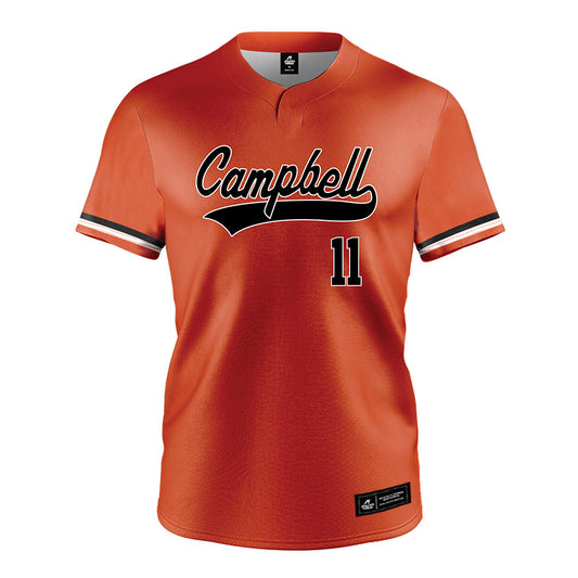 Campbell - NCAA Softball : Allyiah Swiney - Orange Jersey